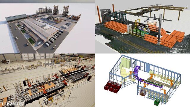 3D model of 3D Space & Product Rendering