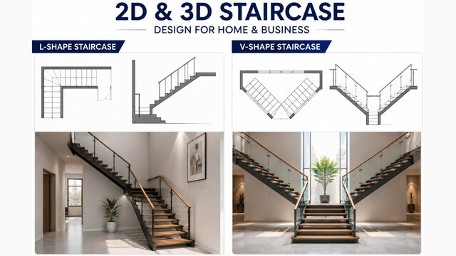 3D model of 3D Space & Product Rendering