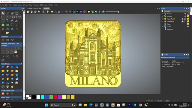 MILANO for marvel engraving at USA