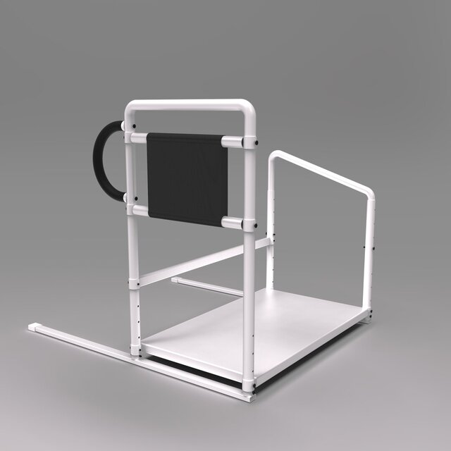 3D model of Assistive Bedside Transfer Platform – Complete Product Design & Development