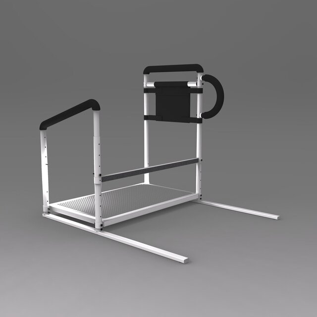 3D model of Assistive Bedside Transfer Platform – Complete Product Design & Development