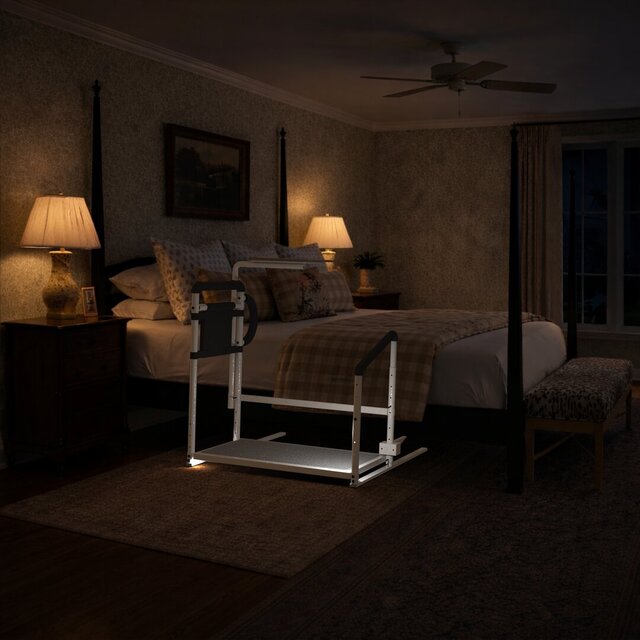 3D model of Assistive Bedside Transfer Platform – Complete Product Design & Development