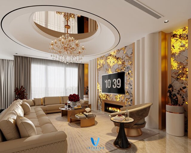 3D model of Interior design