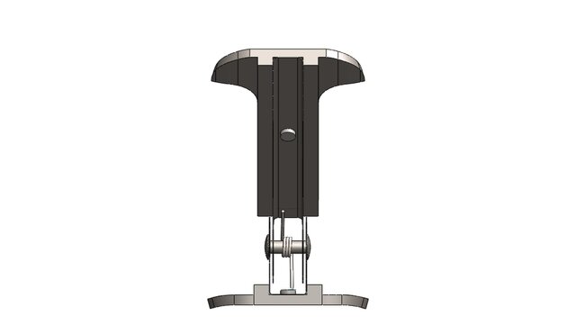 Sheet Metal Bracket – SolidWorks 3D CAD Model – image 3 of 5