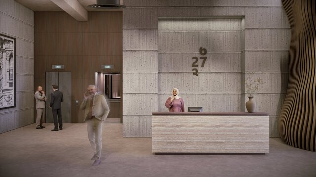 Contemporary office 3D commercial renders – image 5 of 6