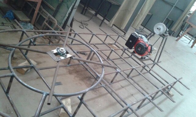 3D model of Design and Fabrication of 4 Passenger Hovercraft