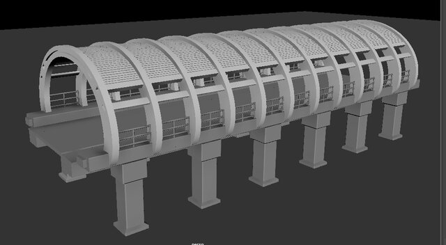 Modern MRT Station Concept Design – image 2 of 3