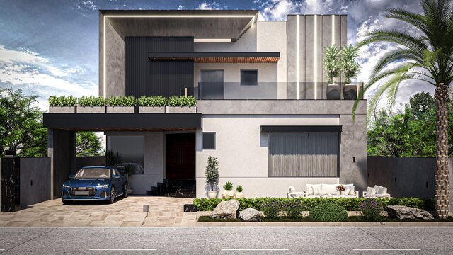 House Design | 500 Sqm | 3Ds Max