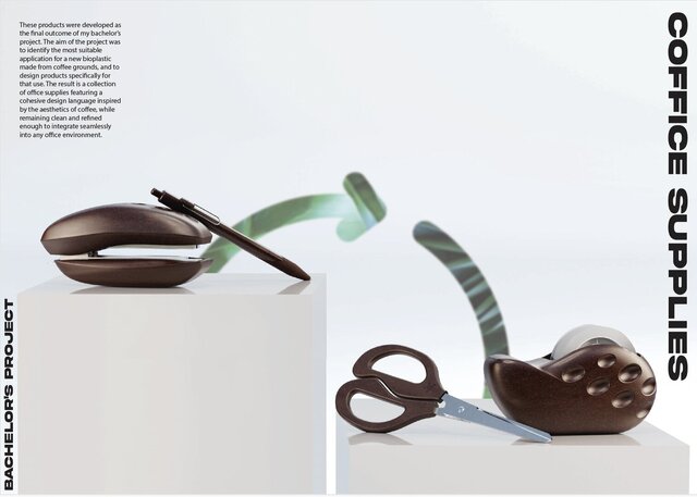 3D model of Coffice supplies - Injection molded stationery products