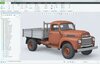 Vintage Truck 3D CAD Modeling & Assembly Design in PTC Creo 10 design by goutamc