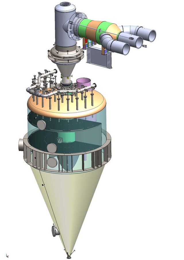 cooling gas scrubber