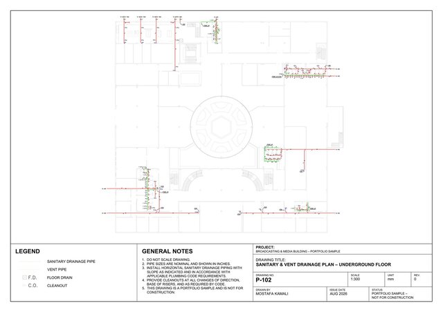 Broadcasting & Media Building – MEP & Mechanical Systems – image 3 of 7