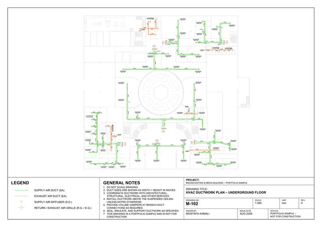 Broadcasting & Media Building – MEP & Mechanical Systems – image 5 of 7
