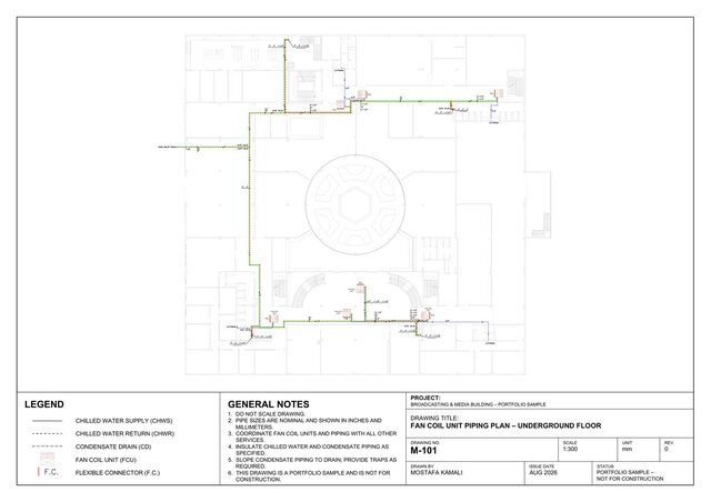 Broadcasting & Media Building – MEP & Mechanical Systems – image 4 of 7