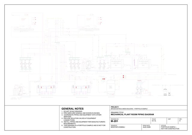 Broadcasting & Media Building – MEP & Mechanical Systems – image 6 of 7