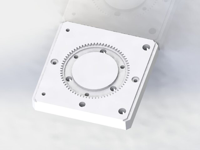 3D model of Plastic Injection project Gear 32 tooth