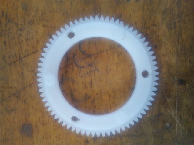 3D model of Plastic Injection project Gear 32 tooth
