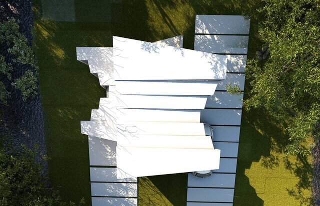 3D model of White Line Villa