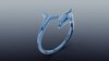 Sculpted Bypass Dolphin Ring in Vibrant Blue Gold Metal design by CarlosPino99