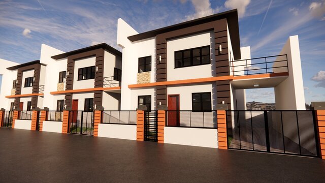 3D model of Residential & Commercial Rendering