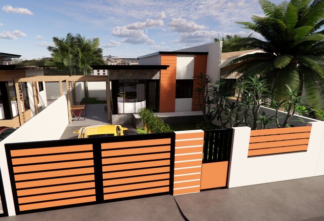 3D model of Residential & Commercial Rendering