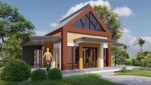 3D model of Residential & Commercial Rendering
