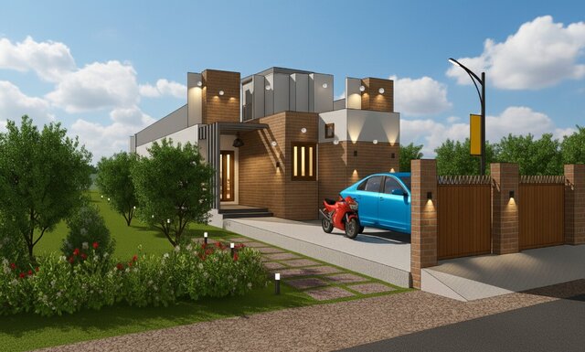 The Brick Harmony Home