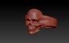 Skull Ring design by deveashs