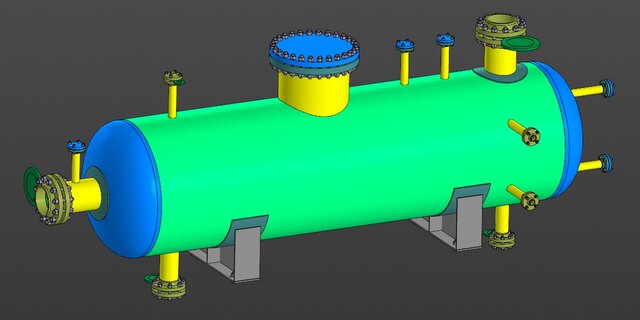 3D model of Oil&gas equipments