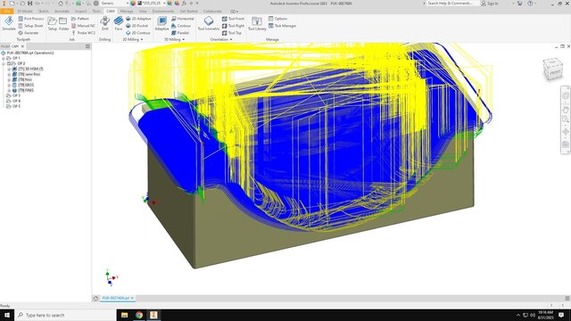 PUK-002740A – CNC Aluminum Part | 3D Design & CAM Programming