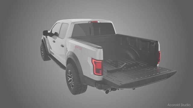 Pickup Truck Rack: Installation and Product Demo Animation – image 5 of 6