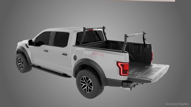 Pickup Truck Rack: Installation and Product Demo Animation – image 2 of 6