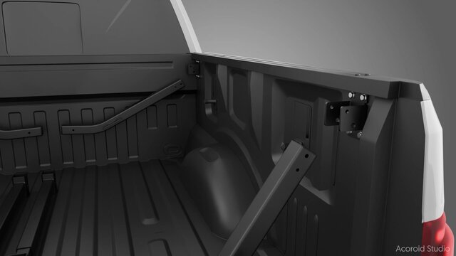Pickup Truck Rack: Installation and Product Demo Animation – image 4 of 6