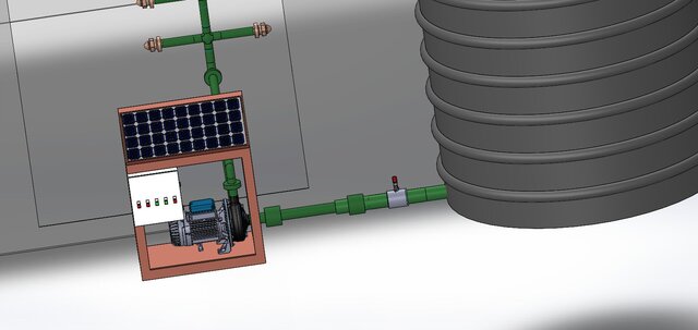 3D model of Snail farm concept