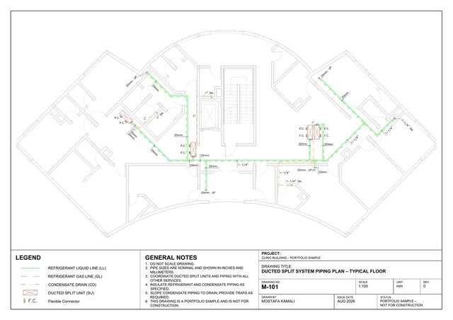 Clinic Building – MEP & HVAC Systems Design – image 3 of 4