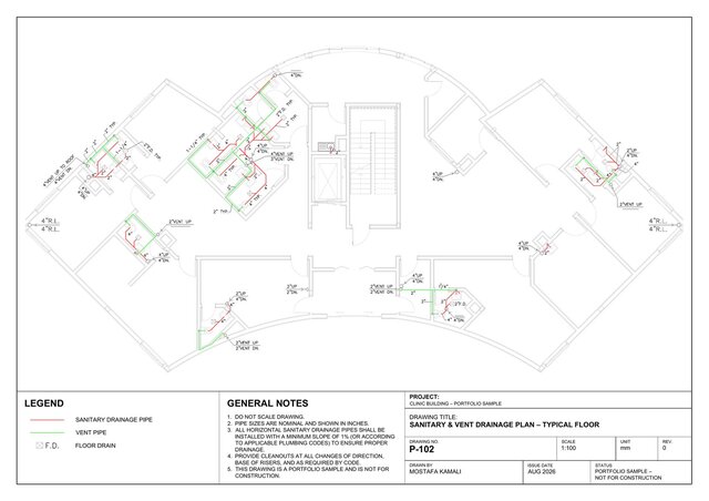 Clinic Building – MEP & HVAC Systems Design – image 2 of 4
