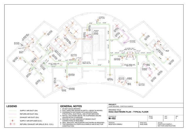 Clinic Building – MEP & HVAC Systems Design – image 4 of 4