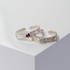 Silver wave ring design by Jaein