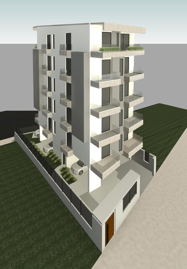 3D model of 5 story Residential Building (Athens)