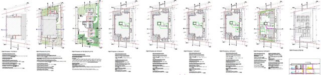 3D model of 5 story Residential Building (Athens)