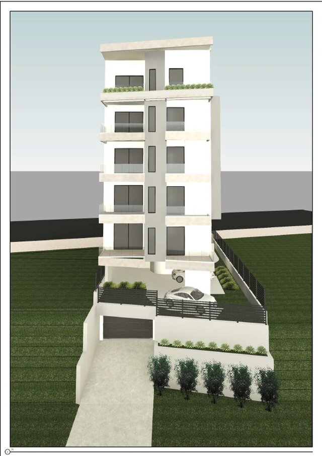 3D model of 5 story Residential Building (Athens)