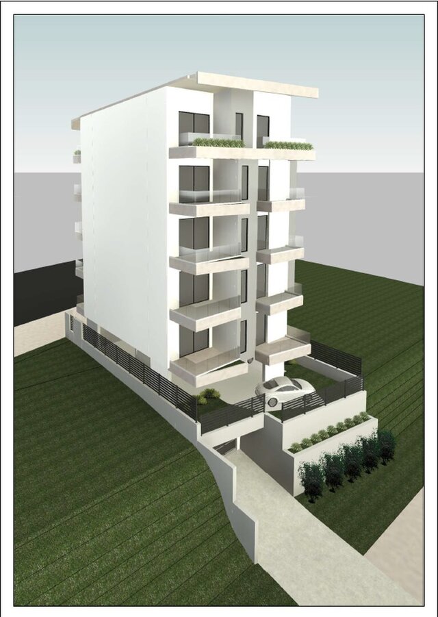 3D model of 5 story Residential Building (Athens)