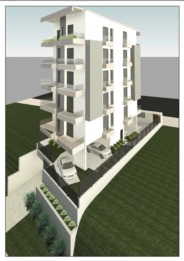3D model of 5 story Residential Building (Athens)