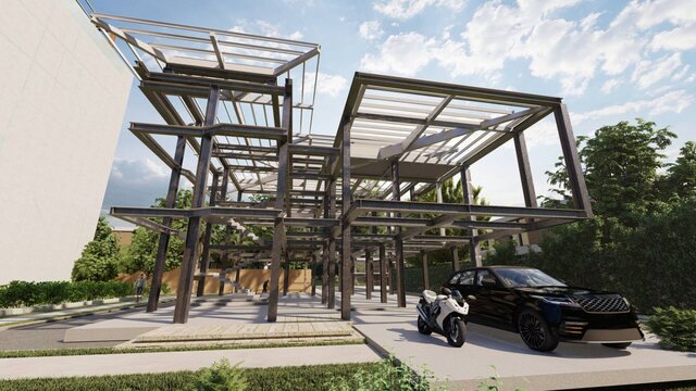 Two Storey Residential with Mezzanine