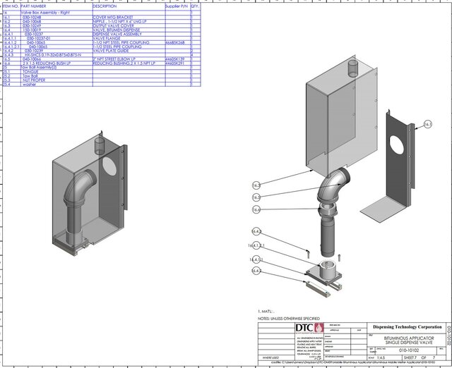 3D model of Mobile Bituminous Applicator Machine
