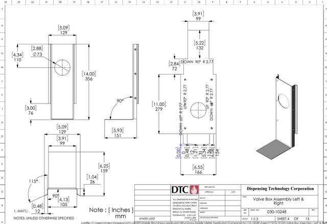 3D model of Mobile Bituminous Applicator Machine