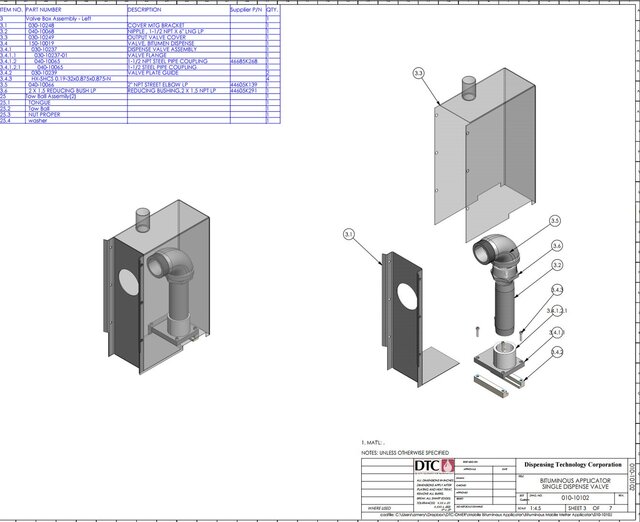 3D model of Mobile Bituminous Applicator Machine