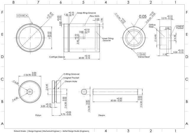 3D CAD Modeling & Design for Manufacturing (DFM) Portfolio – image 2 of 9