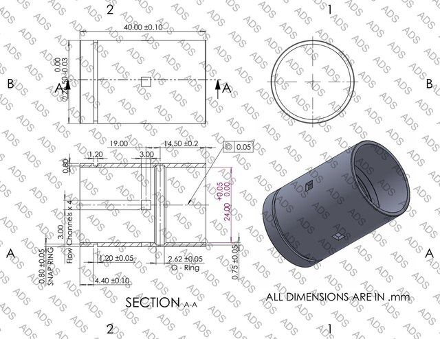 3D CAD Modeling & Design for Manufacturing (DFM) Portfolio – image 8 of 9