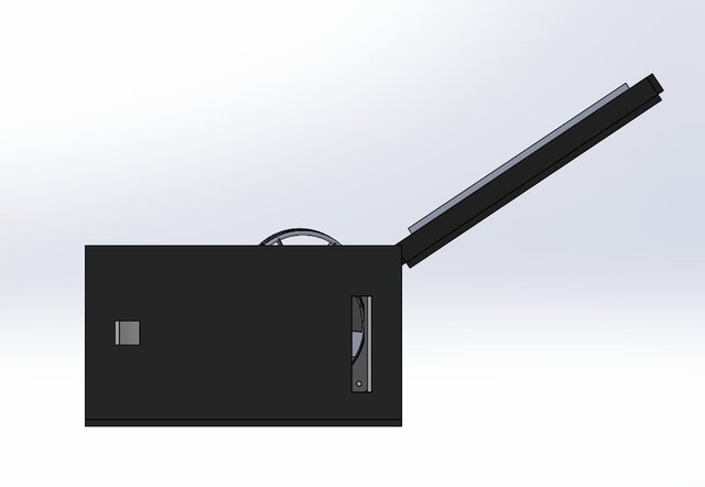 3D model of mandarin dryer